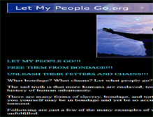 Tablet Screenshot of letmypeoplego.org